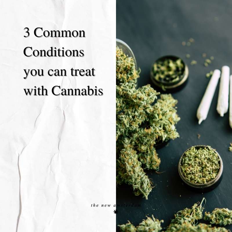 3 Common conditions you can treat with cannabis - The New Amsterdam